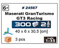 Voiture MASERATI GRAN TURISMO GT3